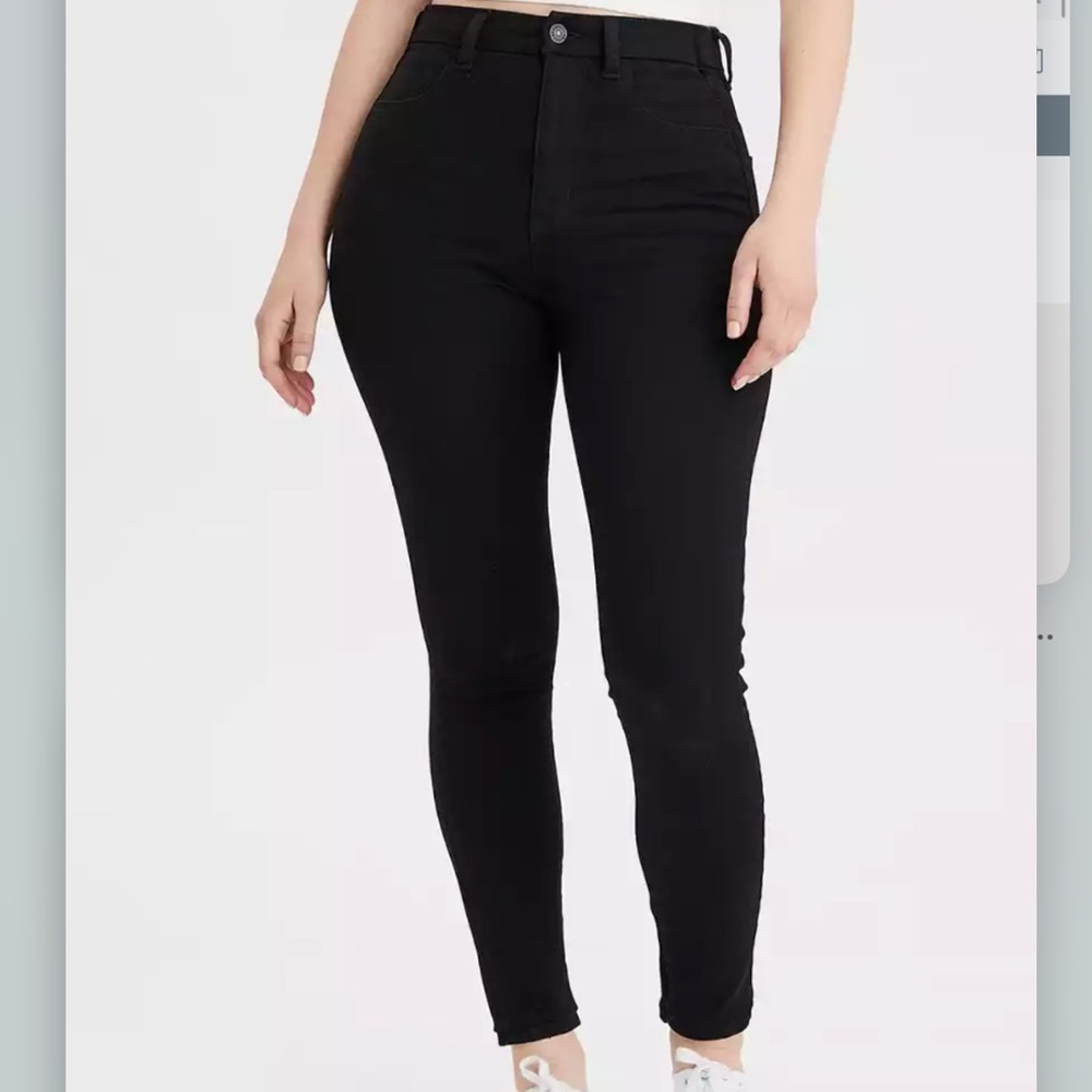AMERICAN EAGLE black skinny jeans